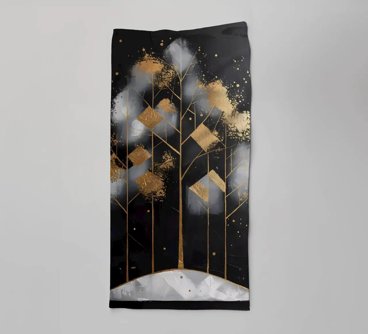 L'Arbre d'or : Un chef-d'œuvre moderne serviette de bain de Artistic-shop