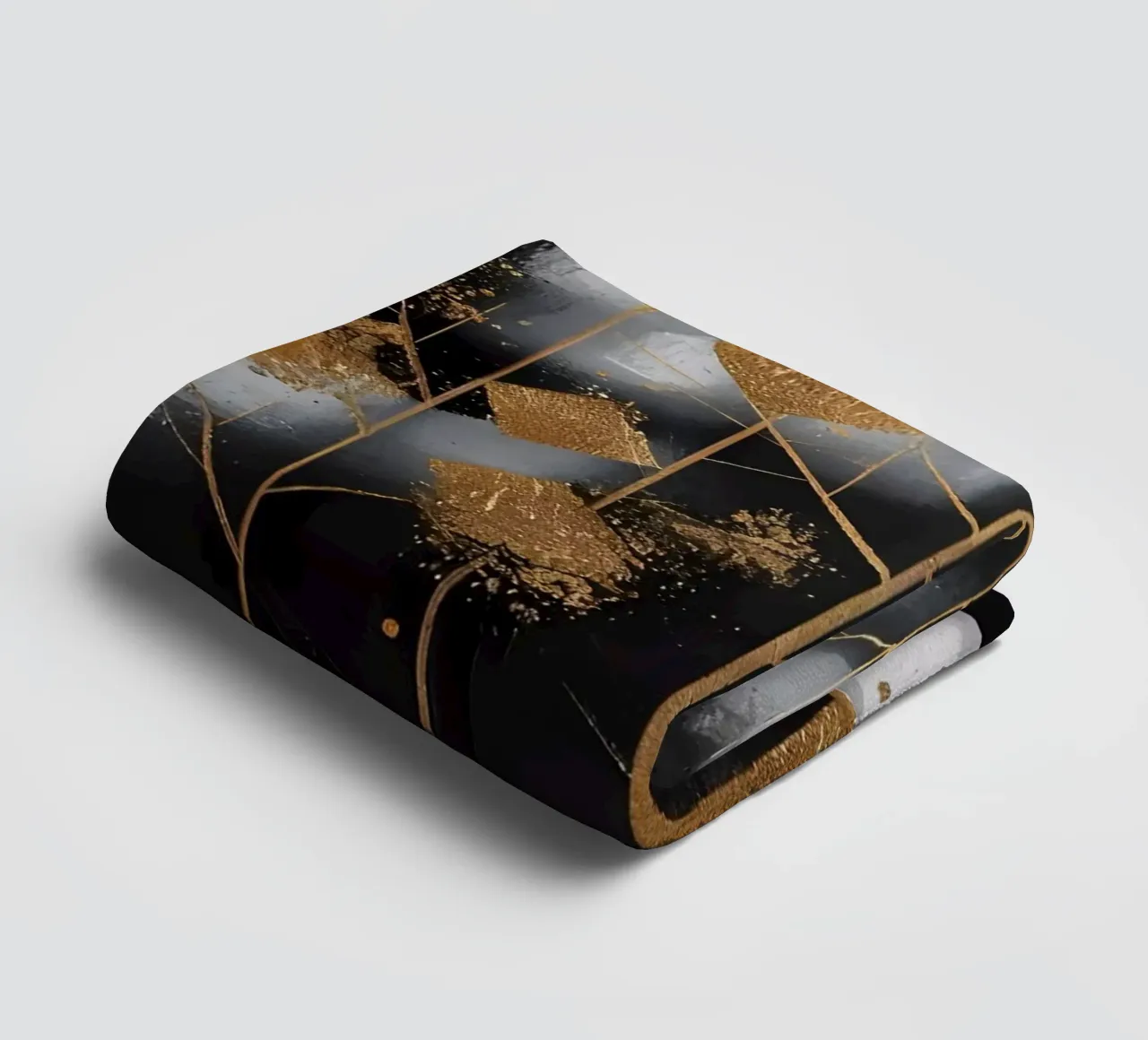 L'Arbre d'or : Un chef-d'œuvre moderne serviette de bain de Artistic-shop