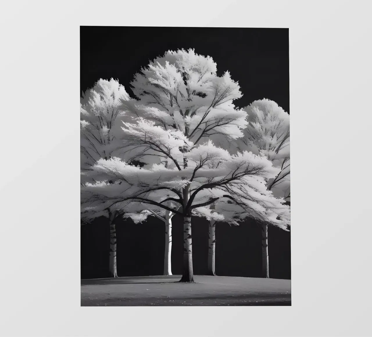 L'abbraccio fantasma della natura telo in pvc da Artistic-shop