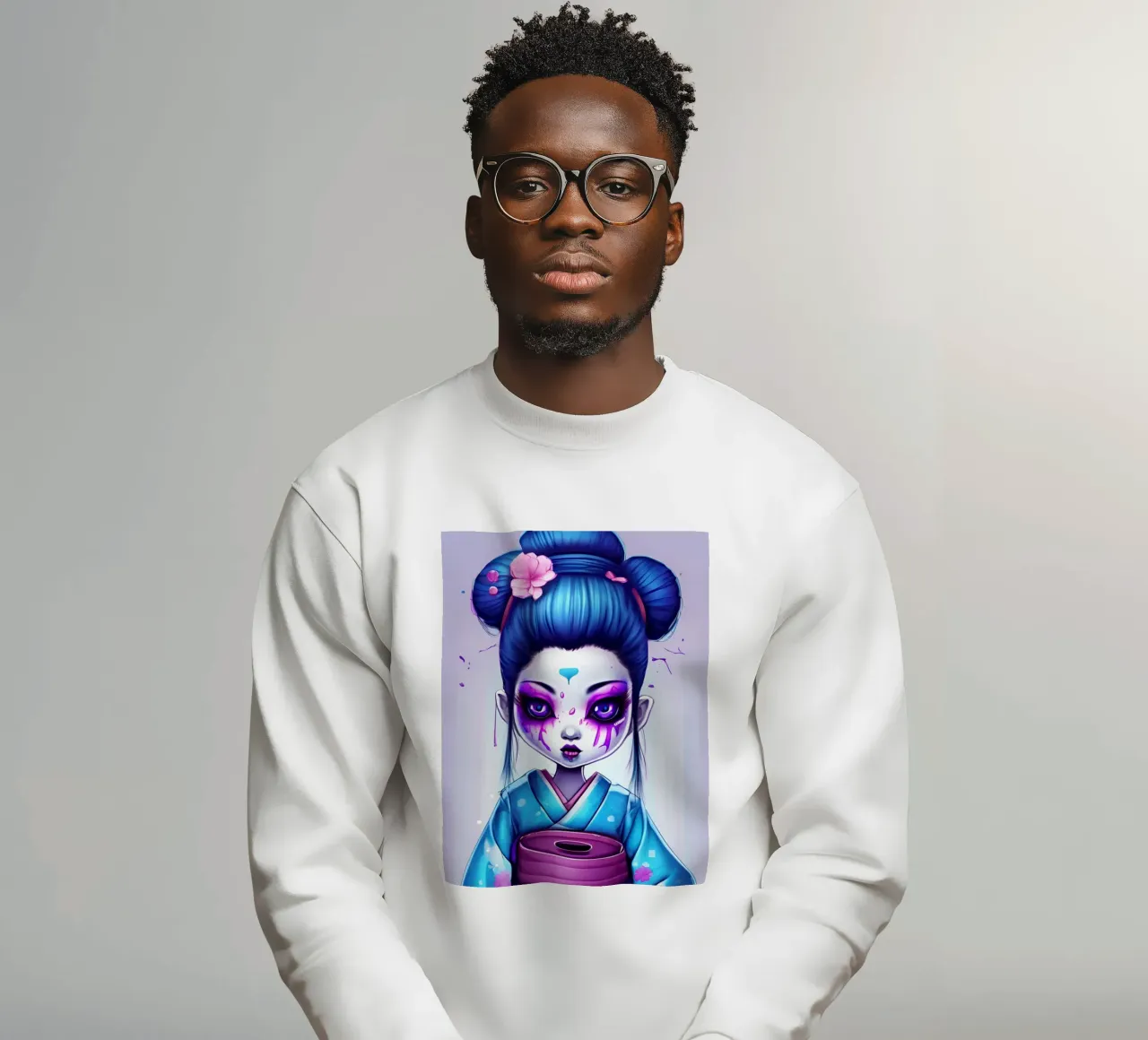 Black geisha 1 felpa da Rezh creations