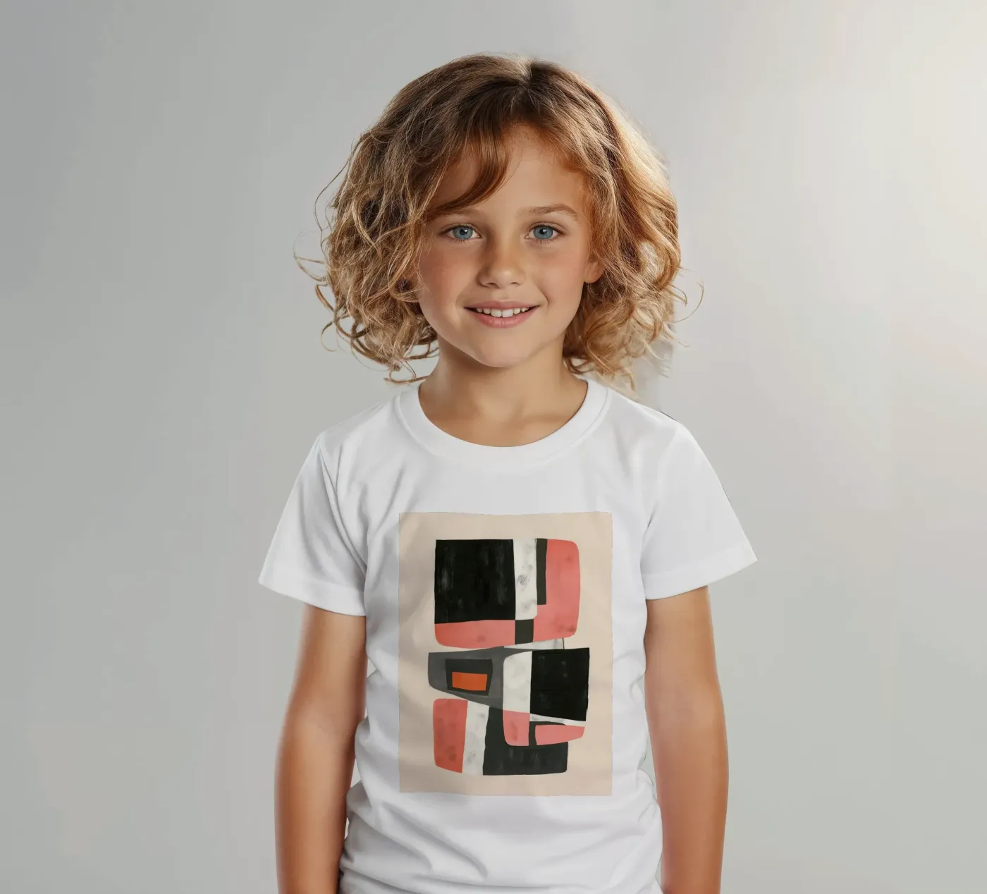 Soft Geometry kinder t-shirt van Nadjaa