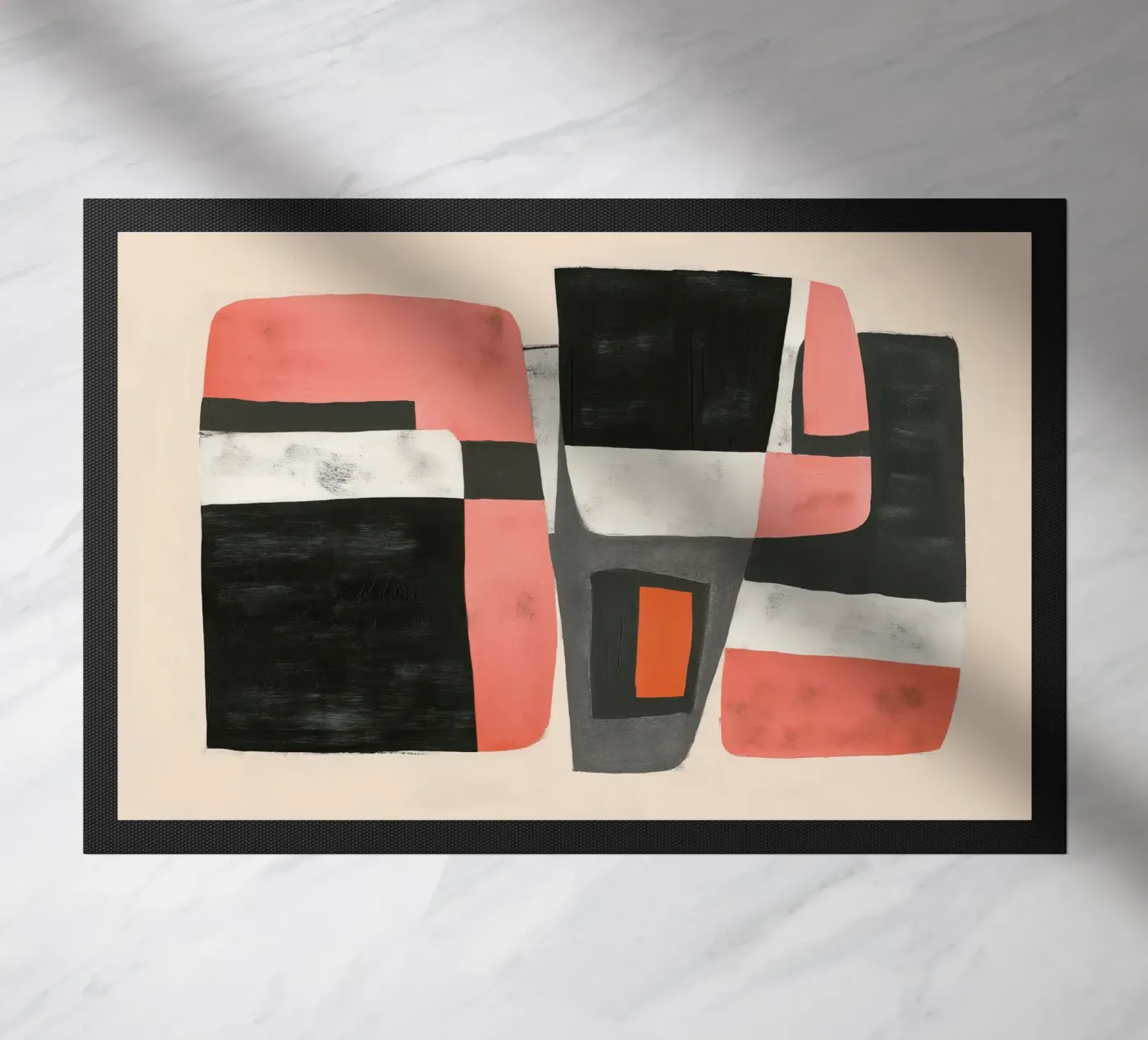 Soft Geometry Fußmatte von Nadjaa