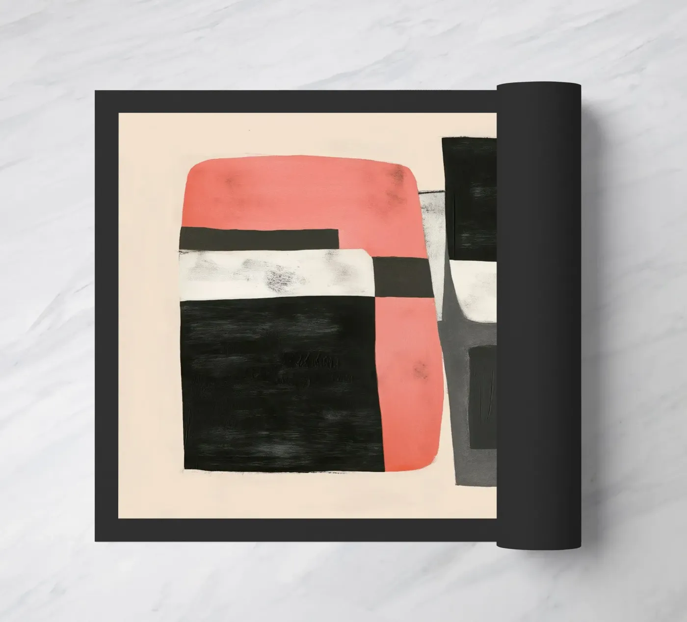 Soft Geometry Fußmatte von Nadjaa