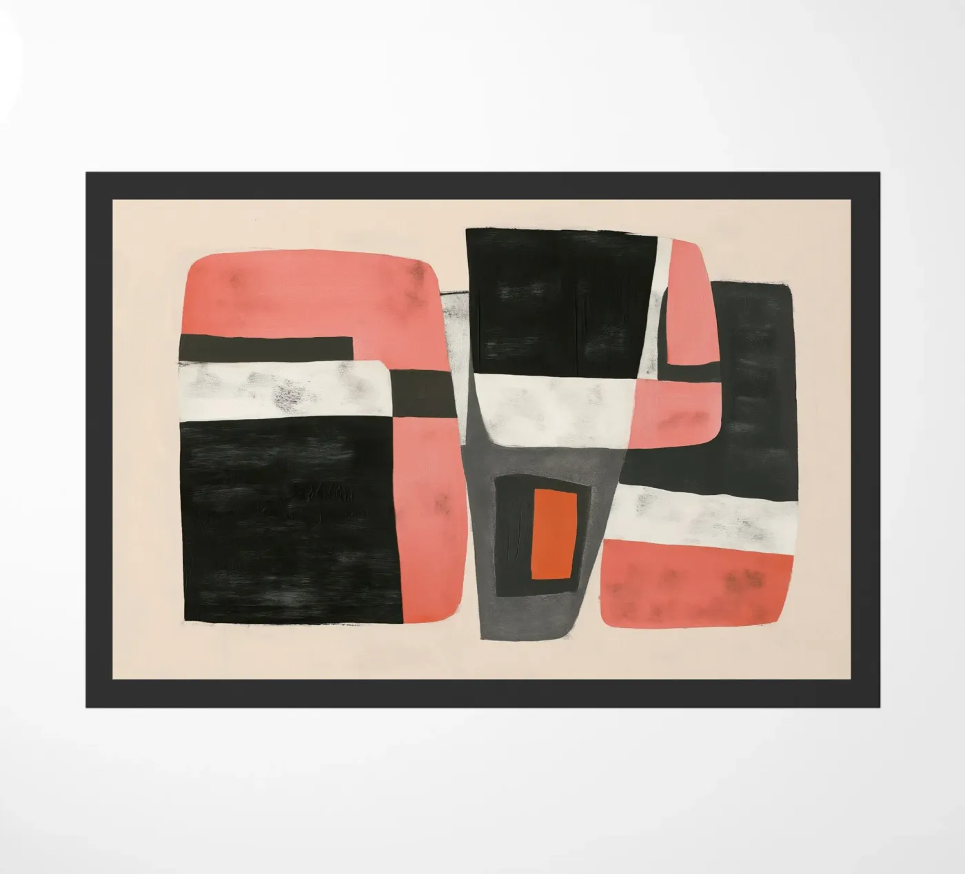 Soft Geometry Fußmatte von Nadjaa