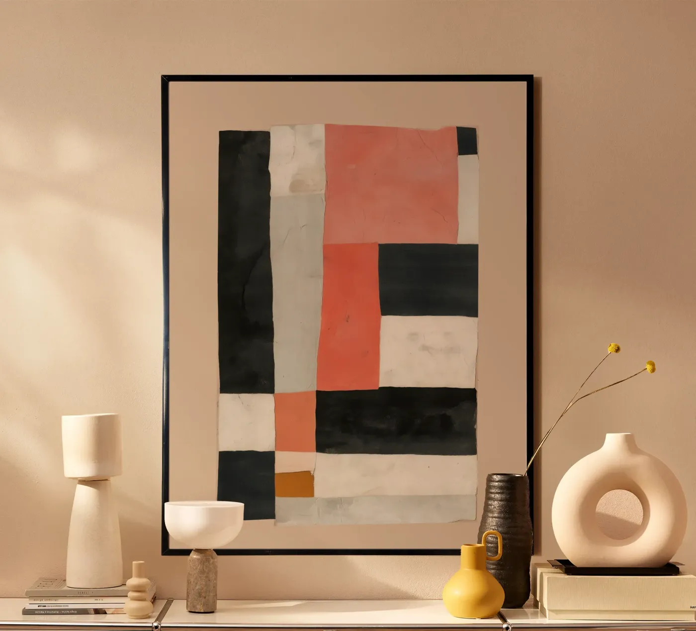 Soft Architecture poster by Nadjaa