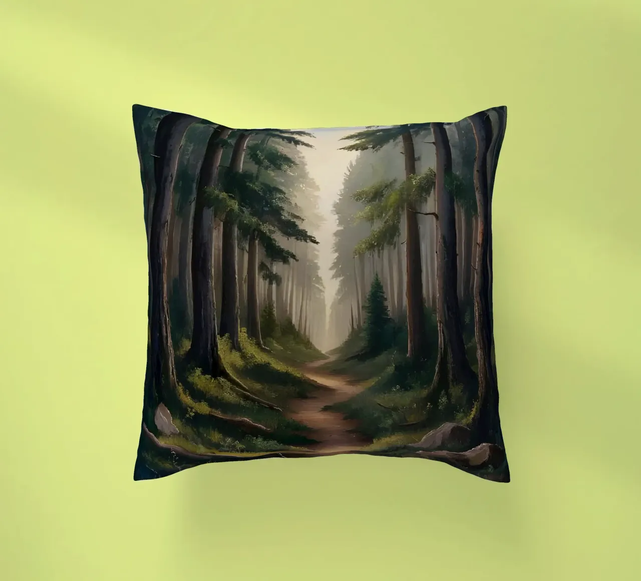 L'abbraccio della foresta cuscino da Artistic-shop