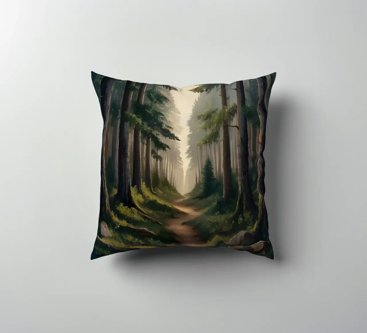 L'abbraccio della foresta cuscino da Artistic-shop