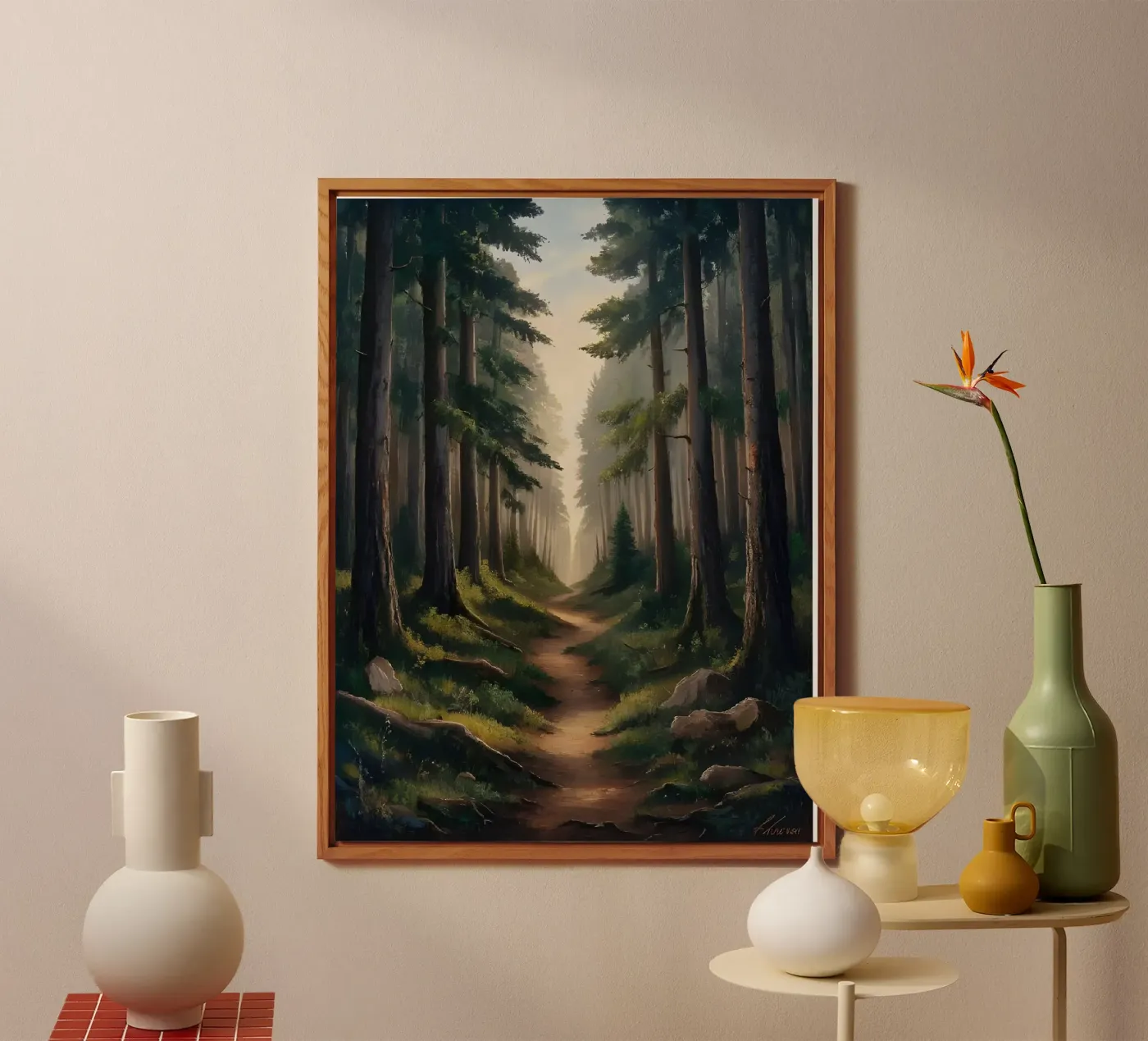 Forest's Embrace forex plate by Artistic-shop