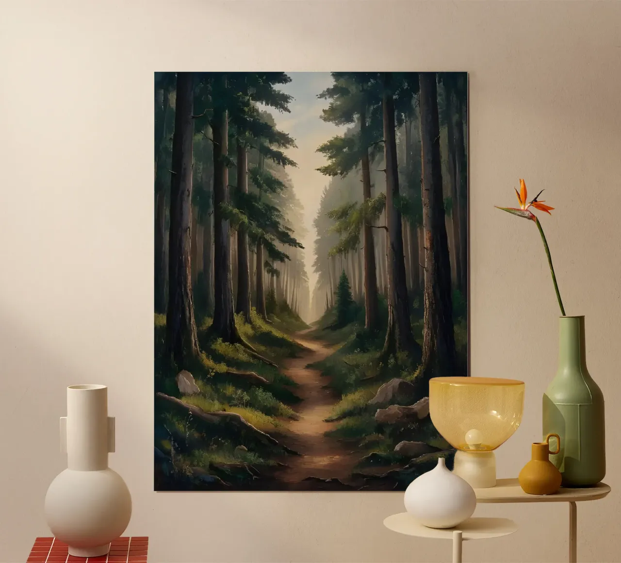 L'abbraccio della foresta carta hahnemühle da Artistic-shop