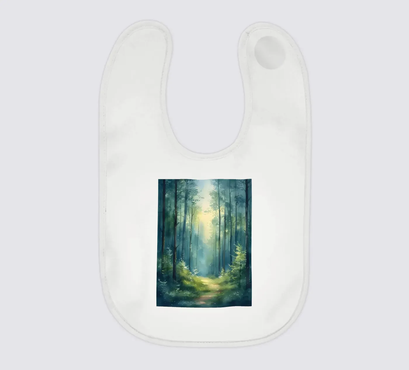 Sentiero della foresta incantata bavaglino da Artistic-shop