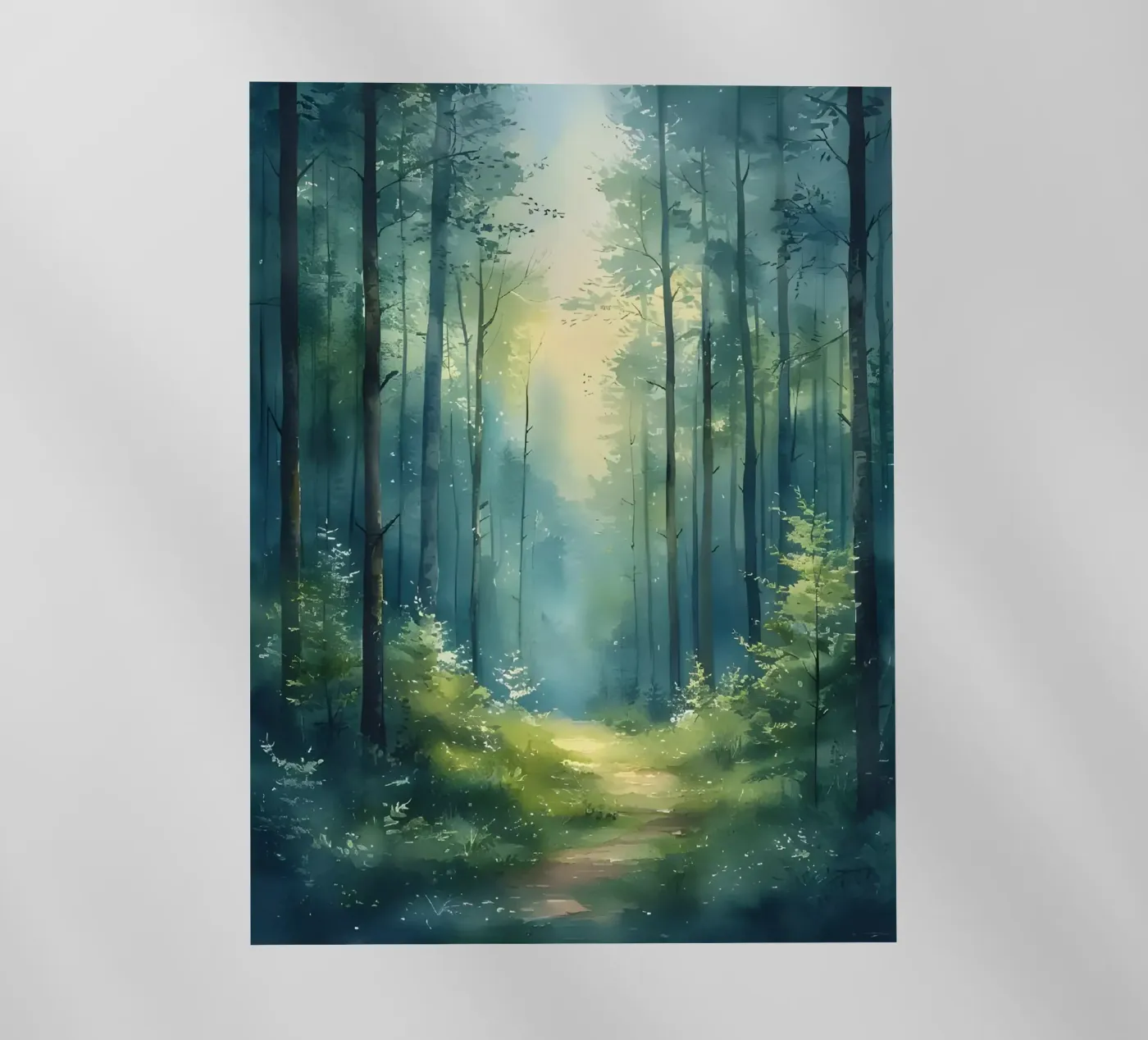 Sentiero della foresta incantata pellicola backlit da Artistic-shop
