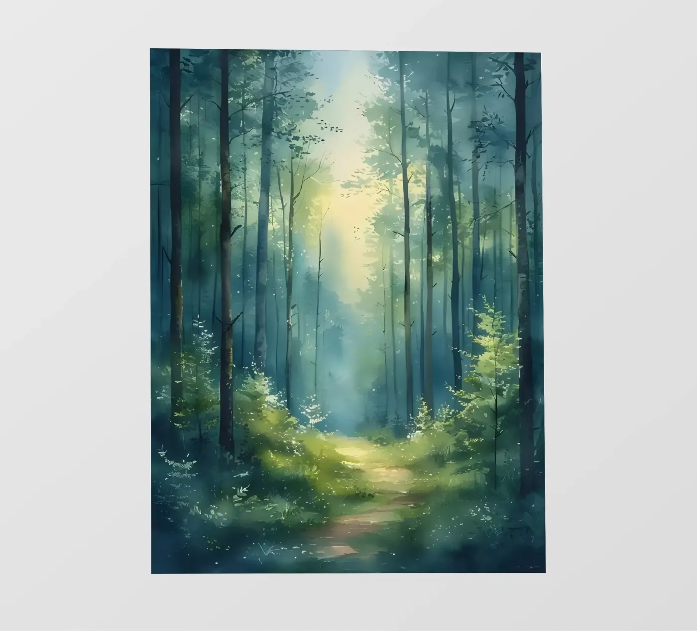 Sentiero della foresta incantata pellicola backlit da Artistic-shop