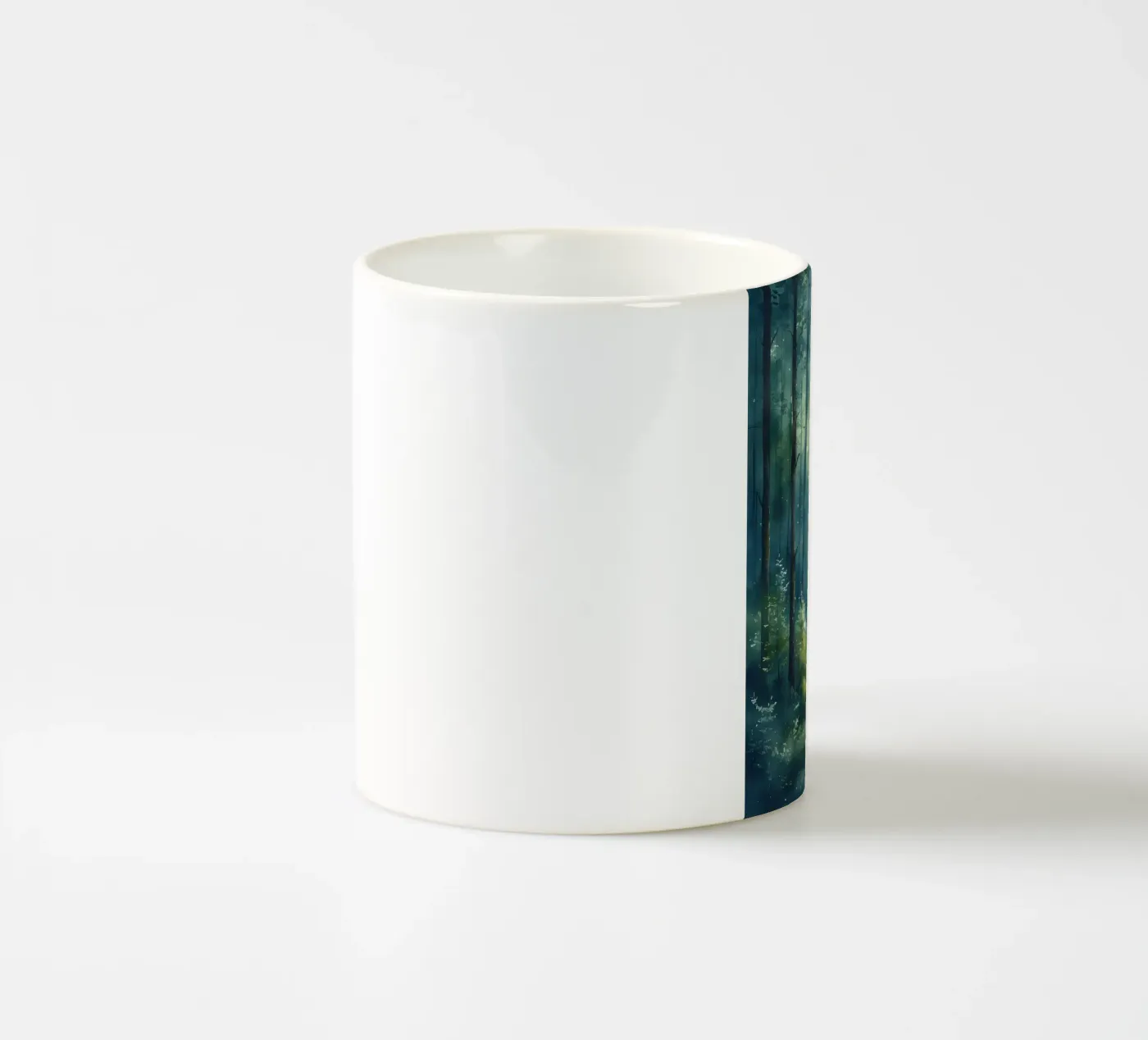 Enchanted Forest Path ceramic mug by Artistic-shop