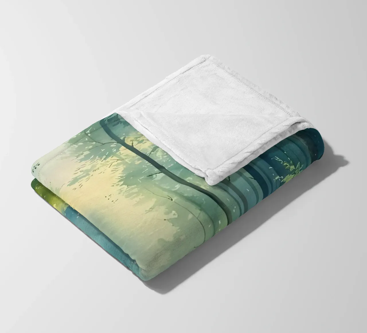 Enchanted Forest Path Fleecedecke von Artistic-shop