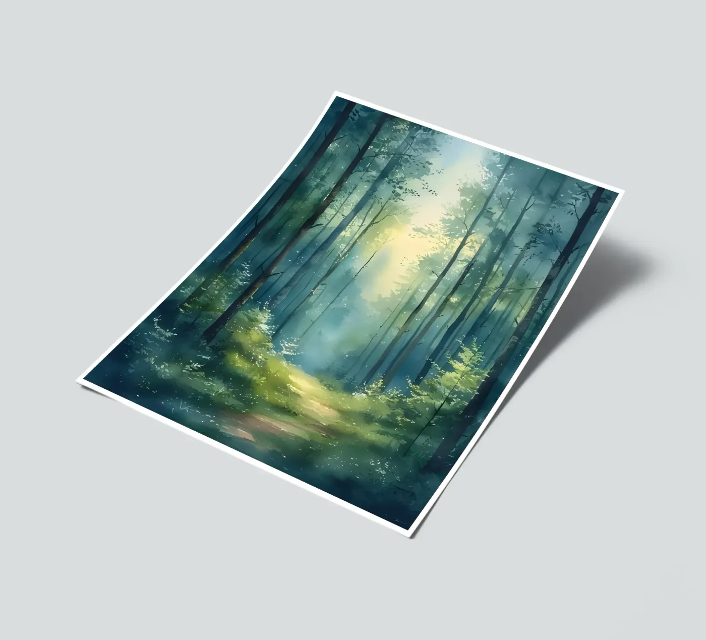 Enchanted Forest Path sticker sheet by Artistic-shop