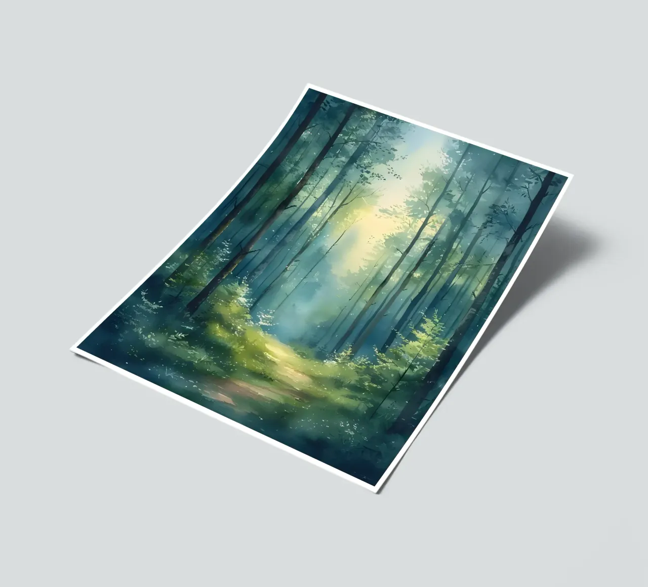 Enchanted Forest Path sticker sheet by Artistic-shop