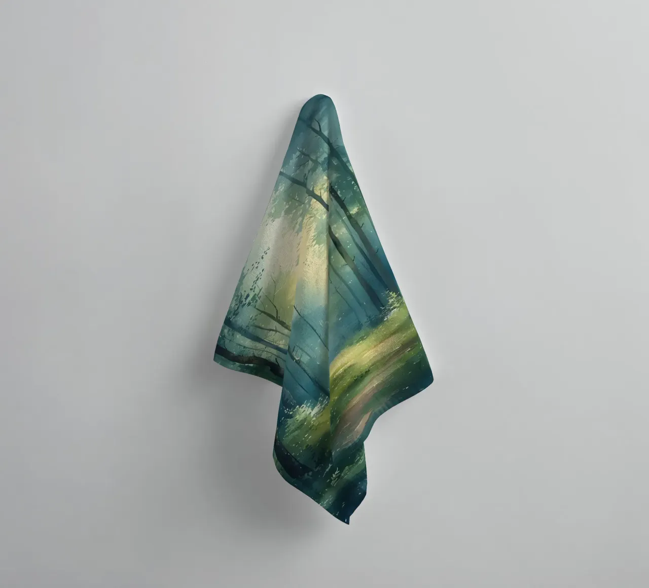 Enchanted Forest Path towel by Artistic-shop