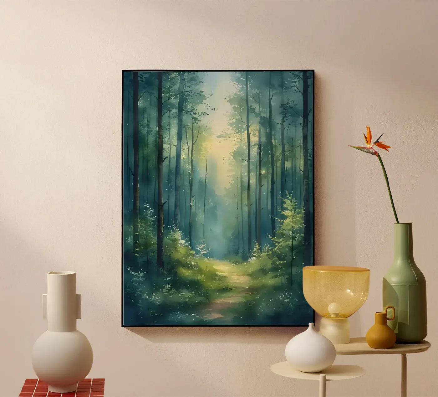 Chemin de la forêt enchantée plexiglas de Artistic-shop