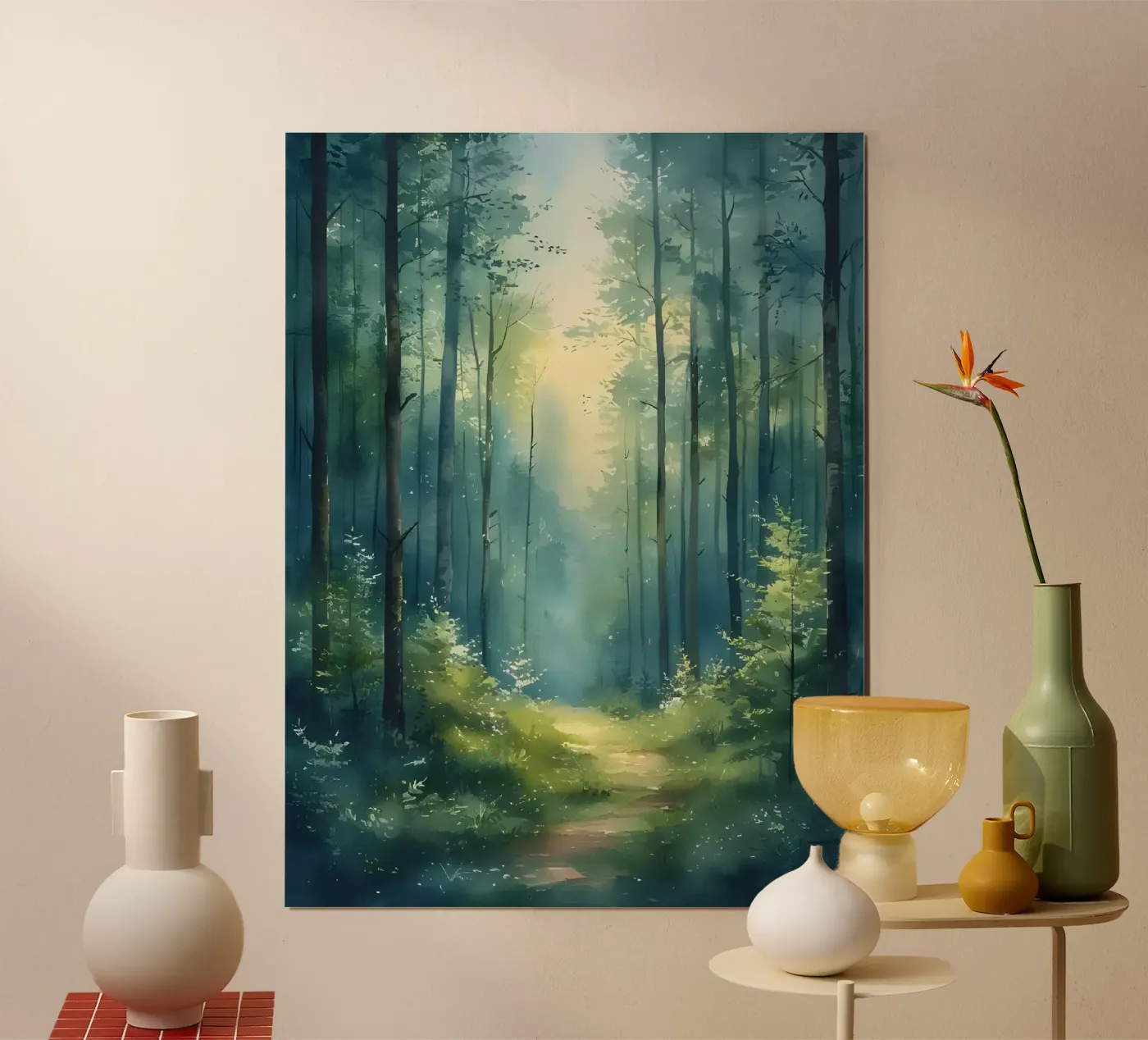 Enchanted Forest Path poster by Artistic-shop
