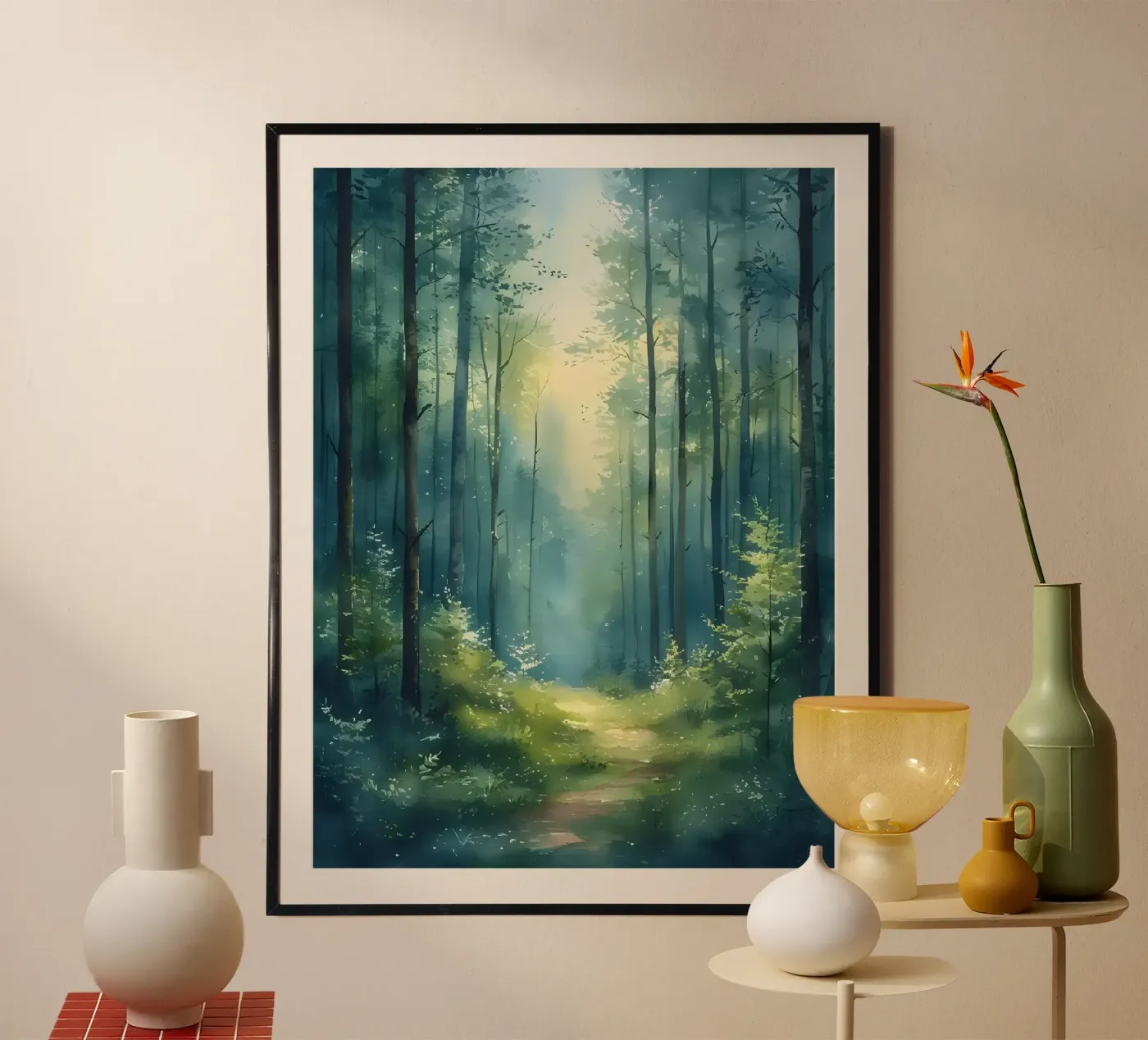 Enchanted Forest Path poster by Artistic-shop