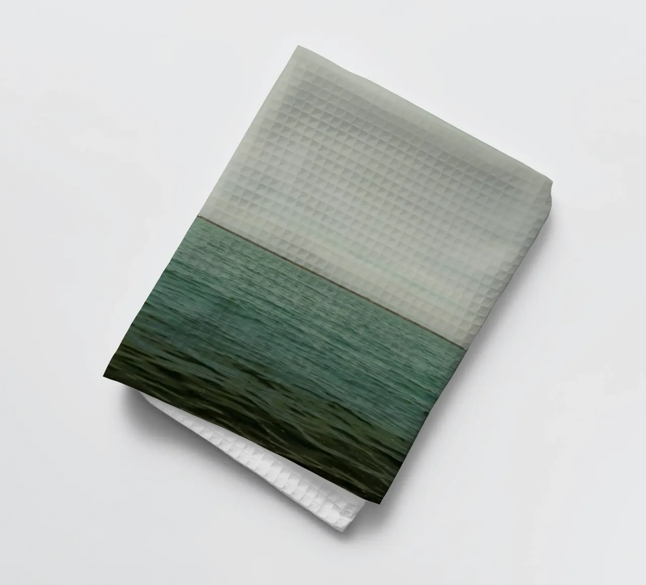 Lake Michigan tea towel by Marc Gruninger