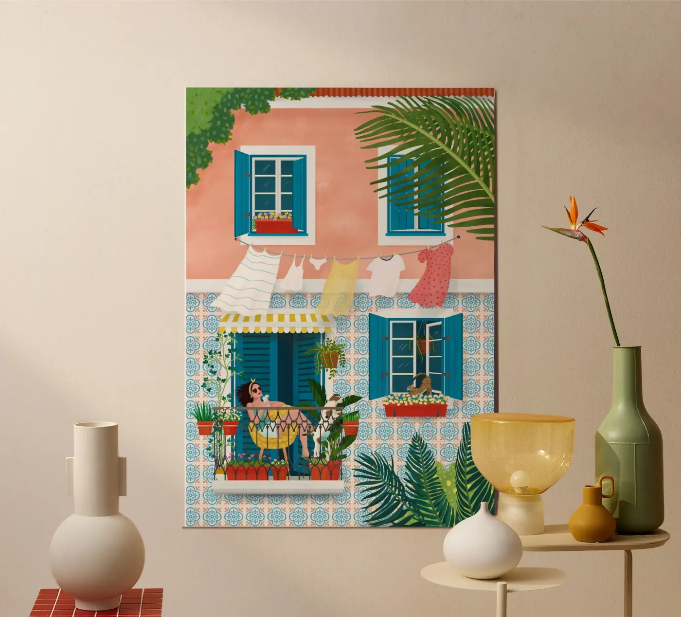 Lisbon poster da Petra Holíková