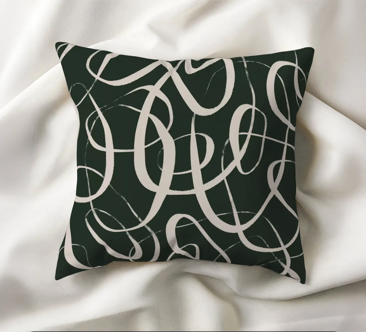 Pattern No 185 decorative cushion by treechild