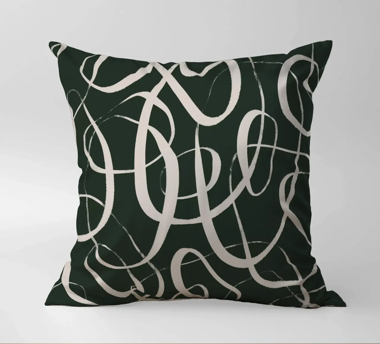 Pattern No 185 decorative cushion by treechild