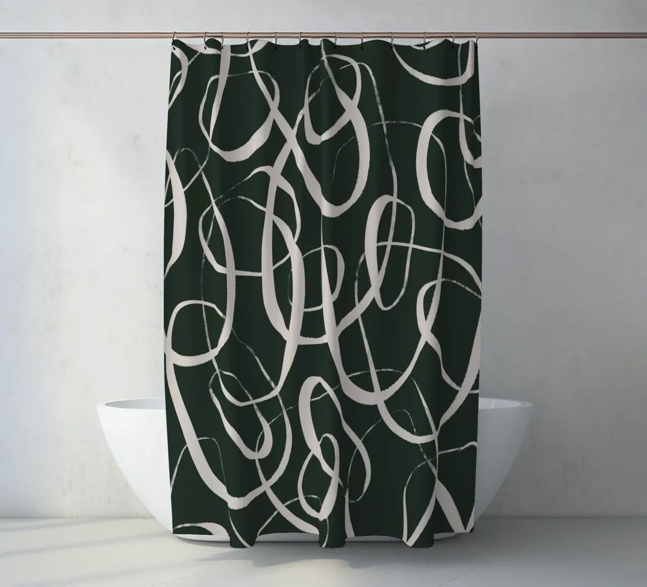 Pattern No 185 tenda da doccia da treechild