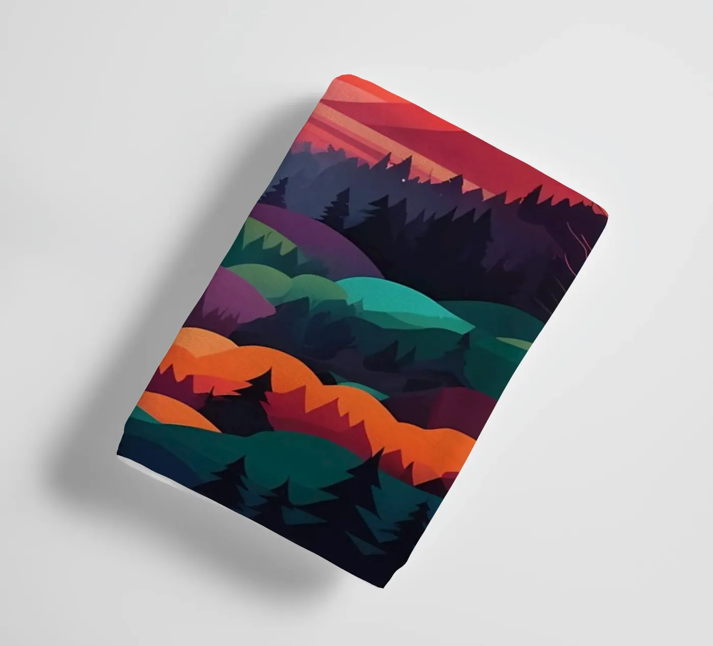 Sunset Symphony towel by Artistic-shop