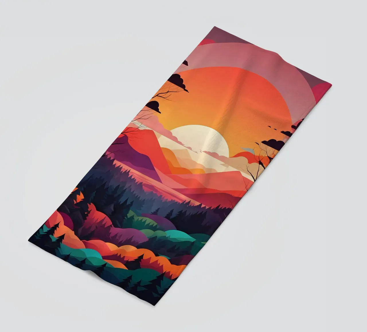 Sunset Symphony telo mare da Artistic-shop