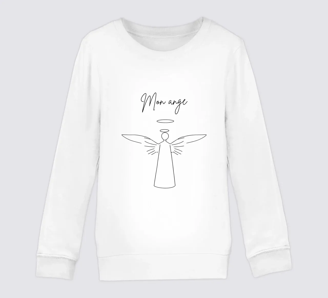 Mon ange 1 felpa bambino da Rezh creations