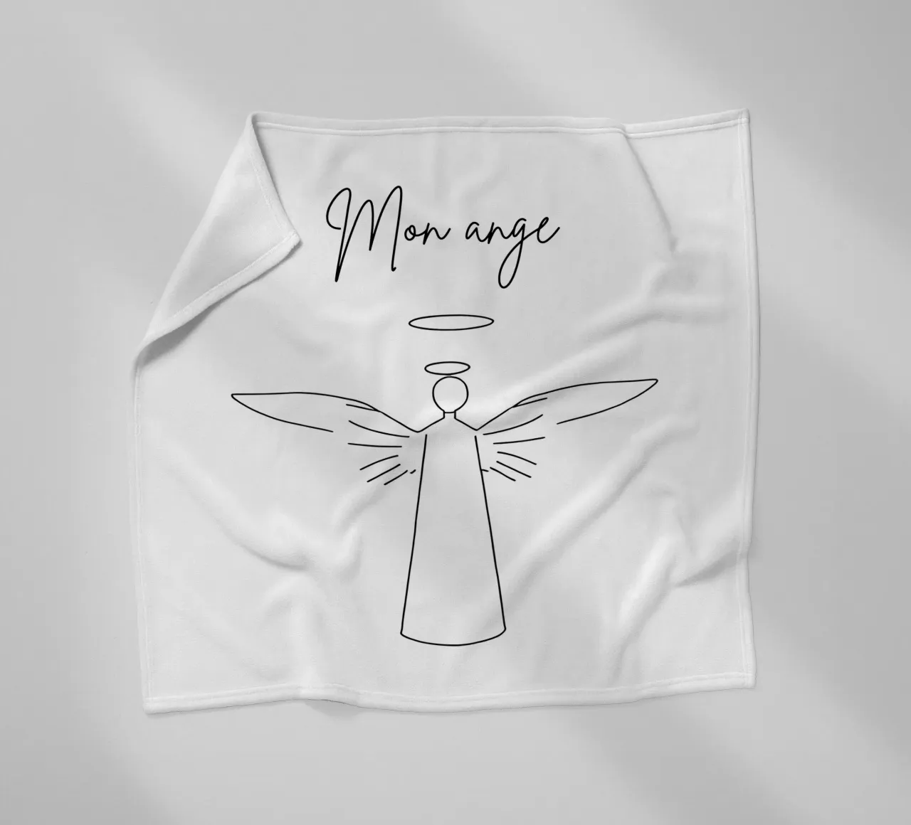Mon ange 1 coperta in pile da Rezh creations