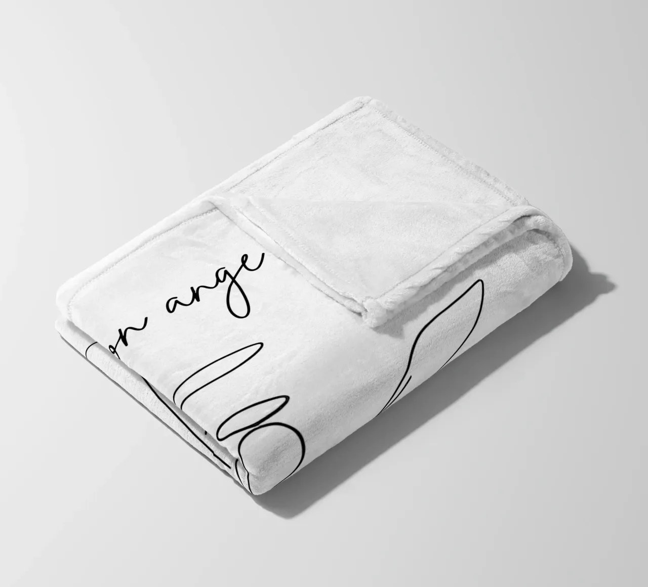 Mon ange 1 coperta in pile da Rezh creations