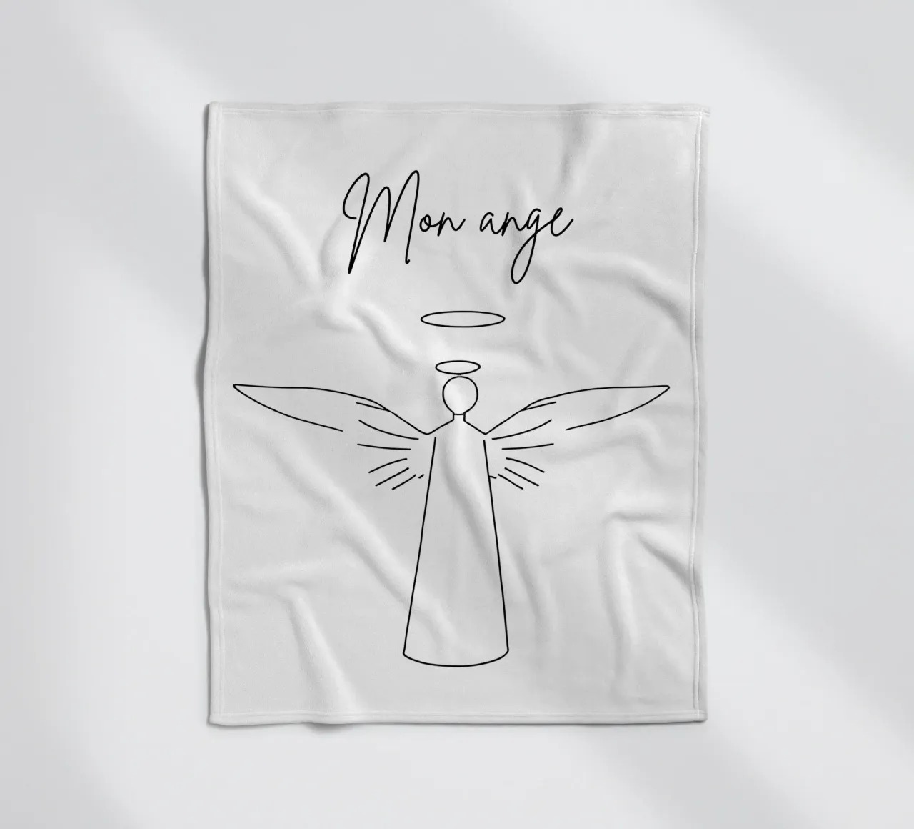 Mon ange 1 coperta in pile da Rezh creations
