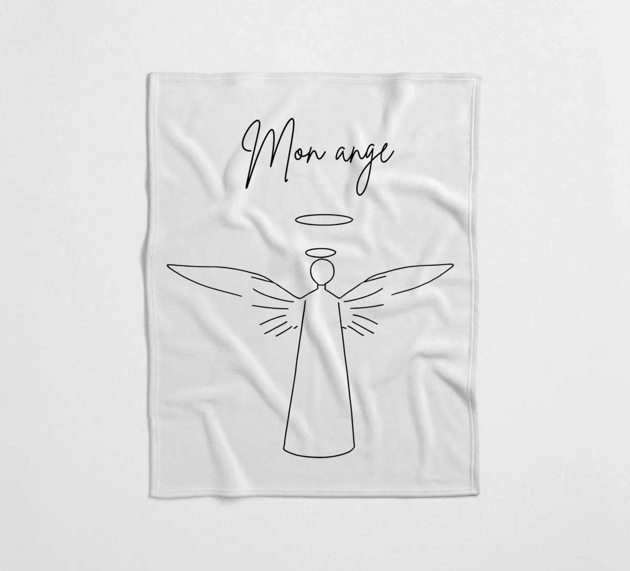 Mon ange 1 coperta in pile da Rezh creations