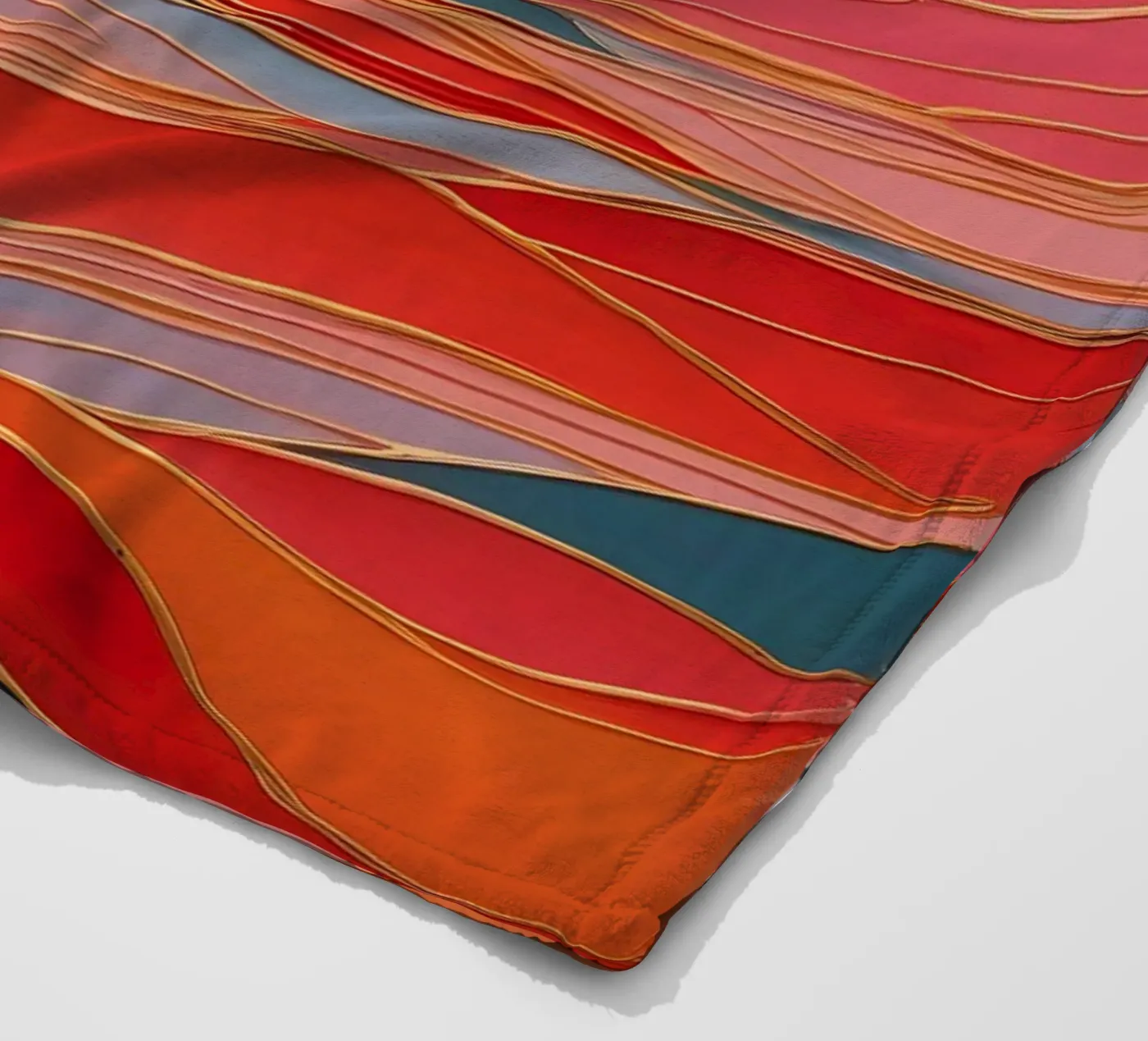 Sunset Symphony Fleecedecke von Artistic-shop