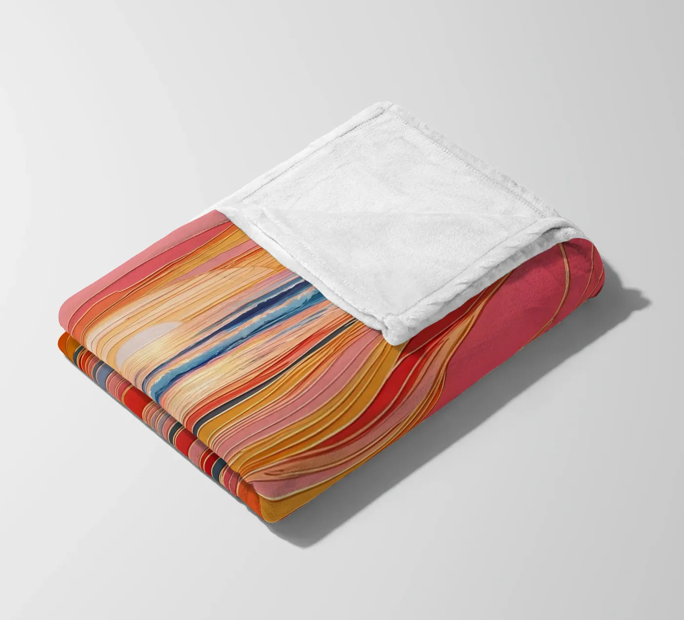 Sunset Symphony Fleecedecke von Artistic-shop