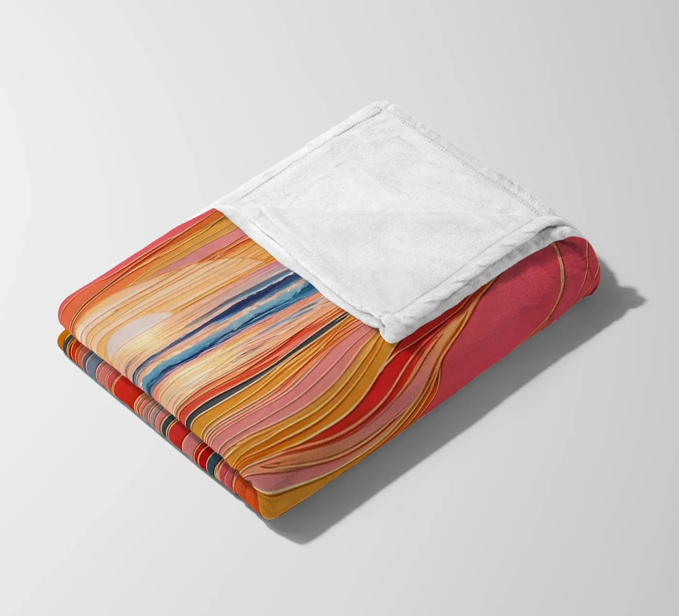 Sunset Symphony Fleecedecke von Artistic-shop