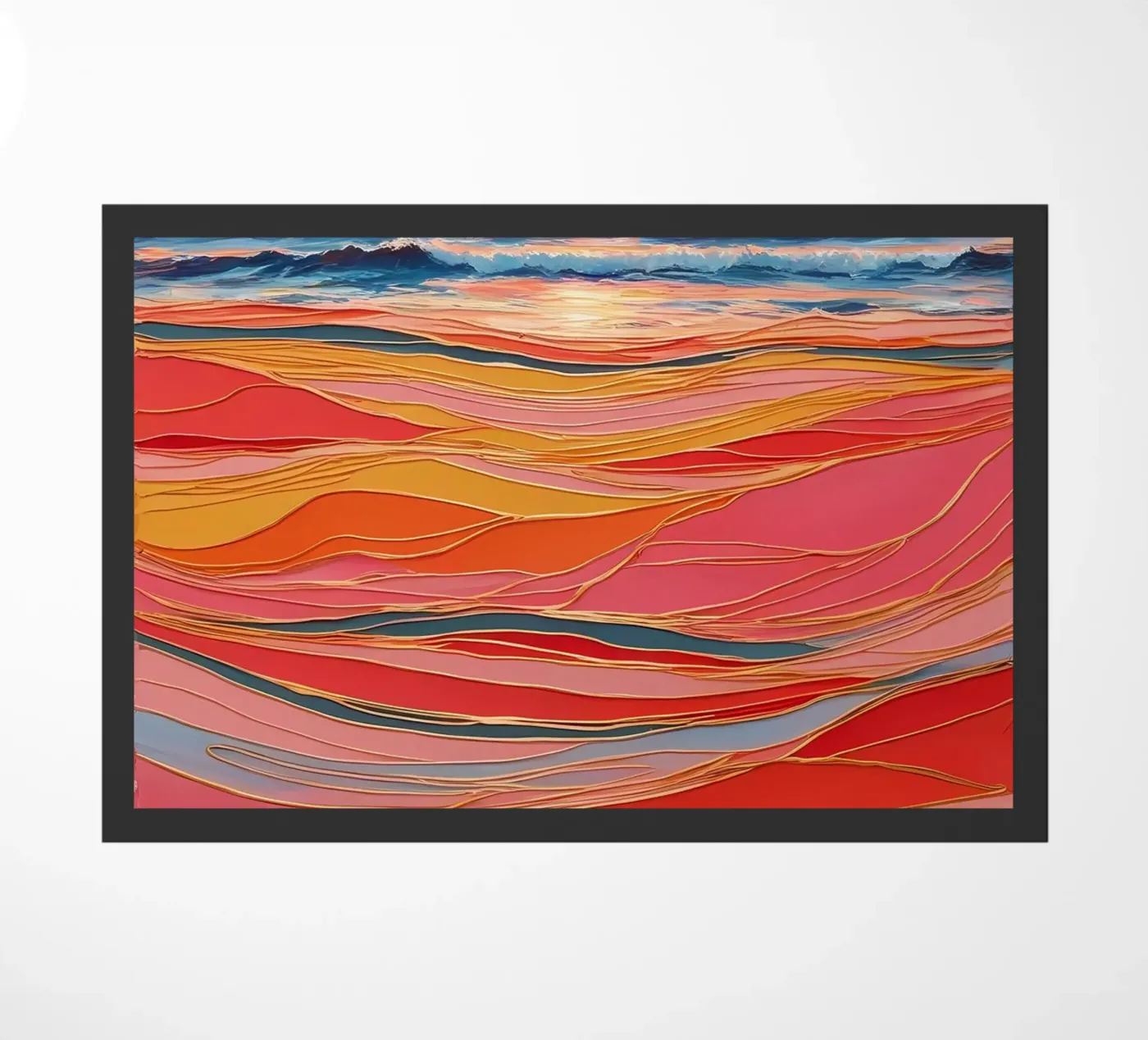 Sunset Symphony Fußmatte von Artistic-shop