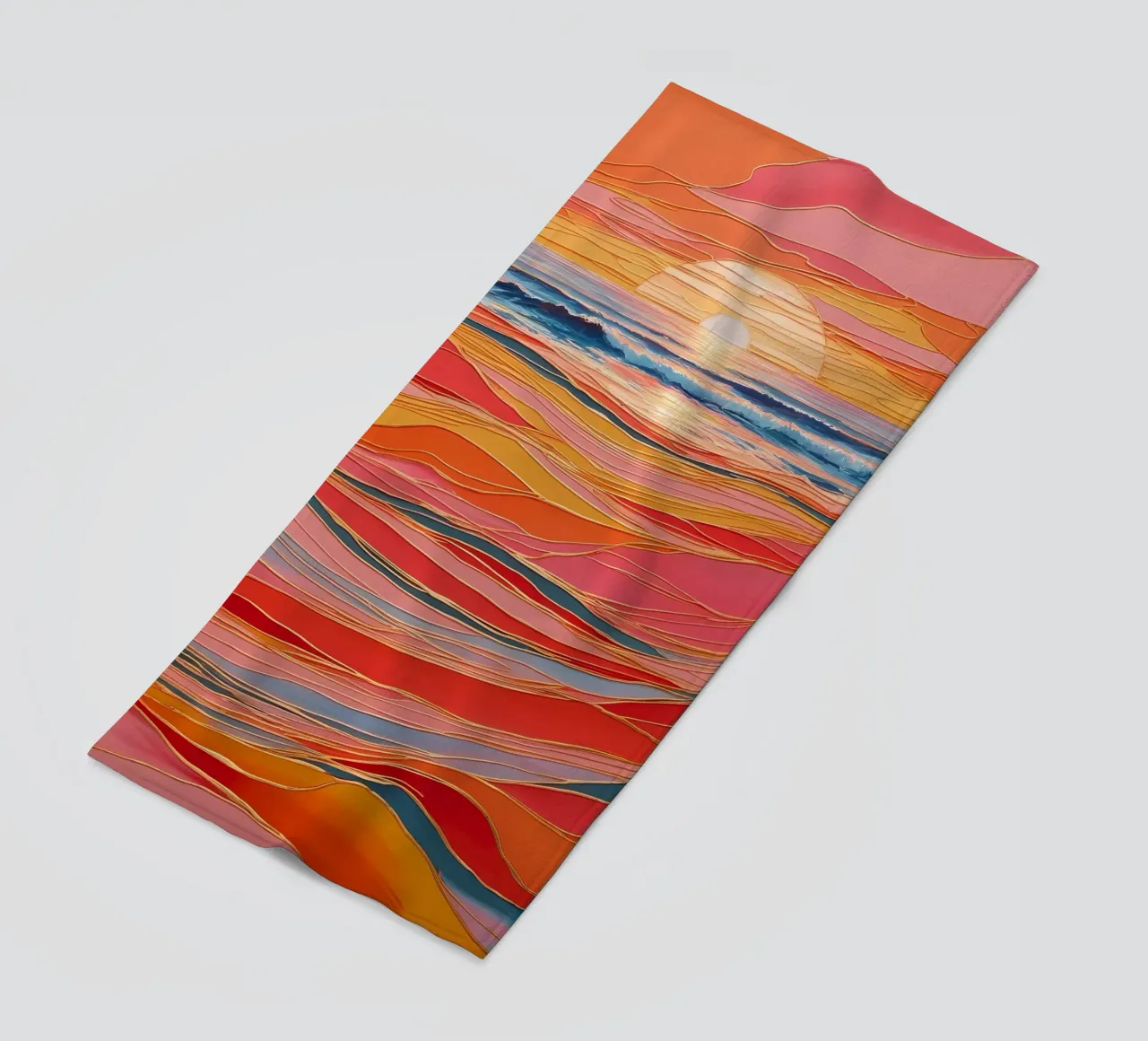 Sunset Symphony telo mare da Artistic-shop