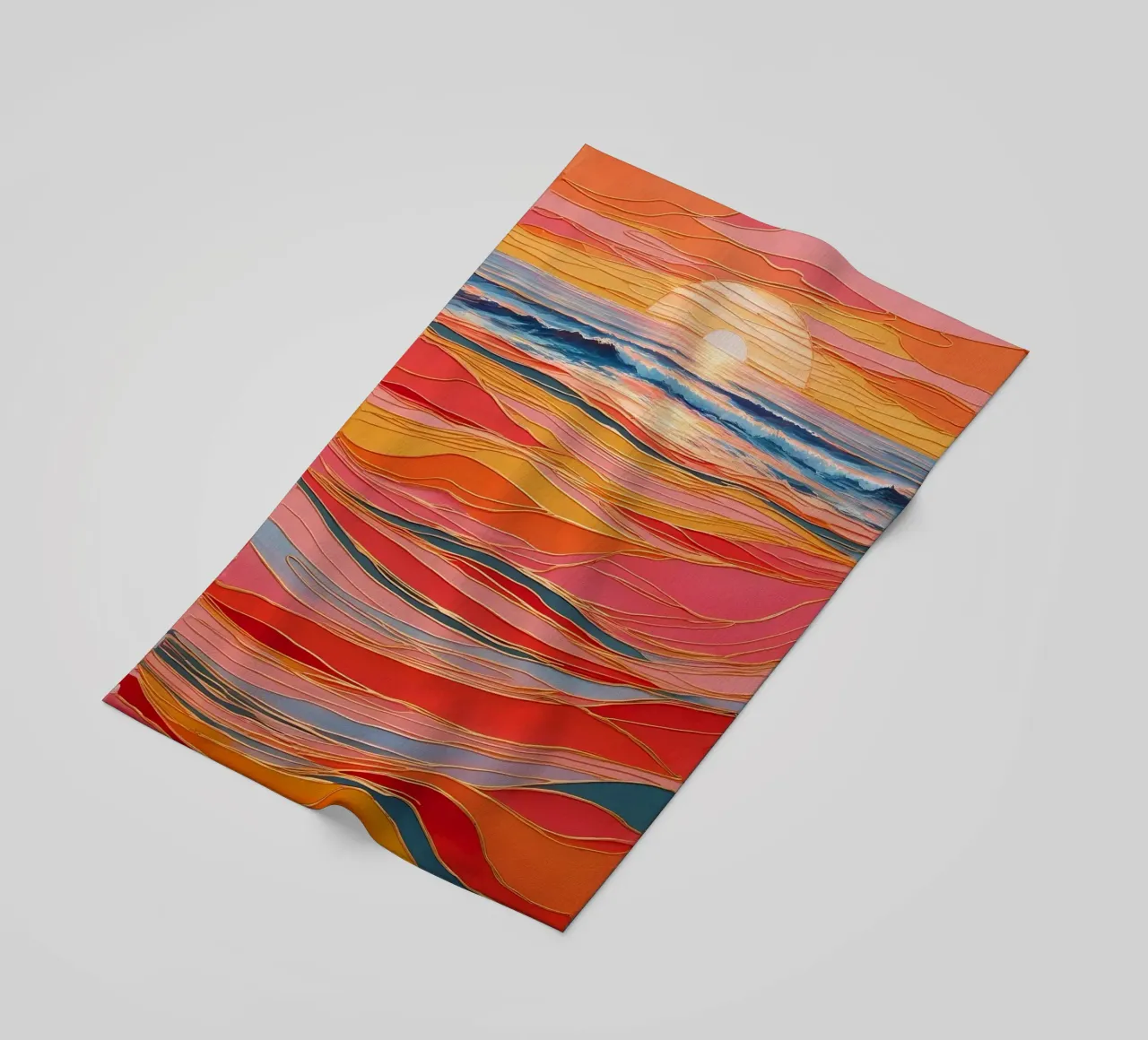 Sunset Symphony telo mare da Artistic-shop