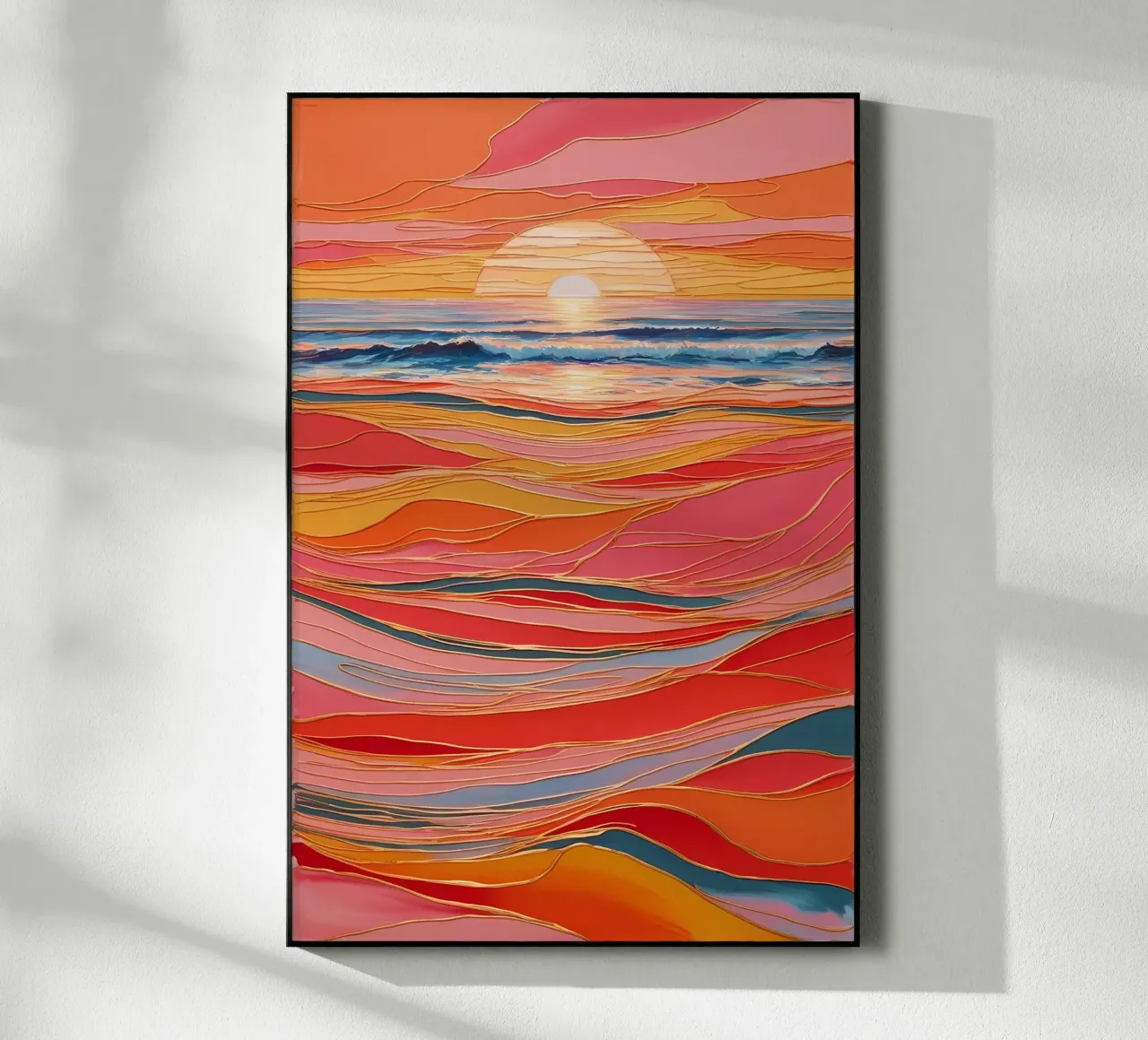 Sunset Symphony Acryl-Glas von Artistic-shop
