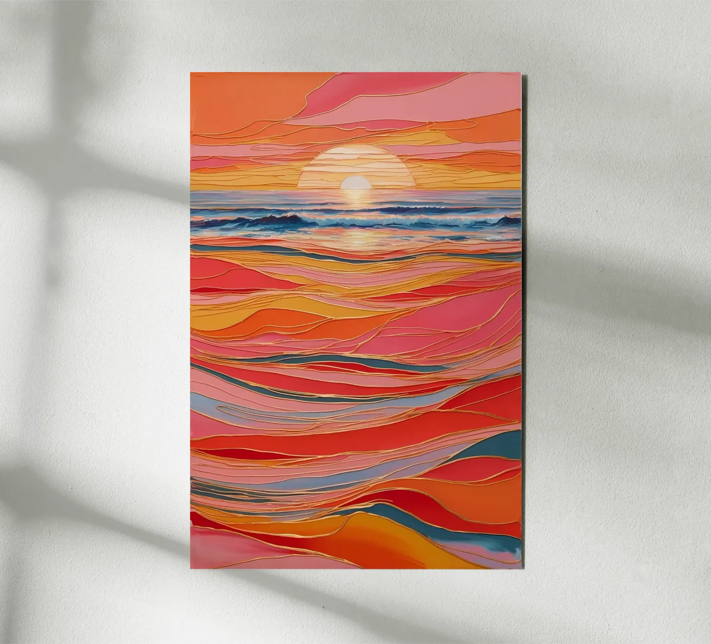 Sunset Symphony forex plate by Artistic-shop
