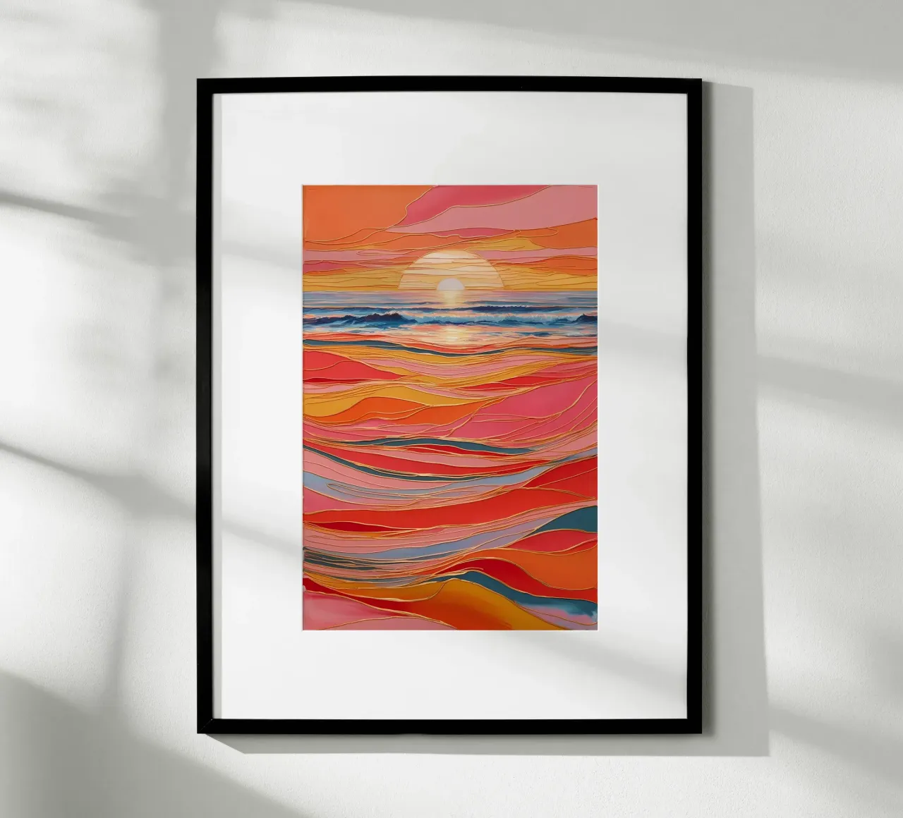 Sunset Symphony poster by Artistic-shop