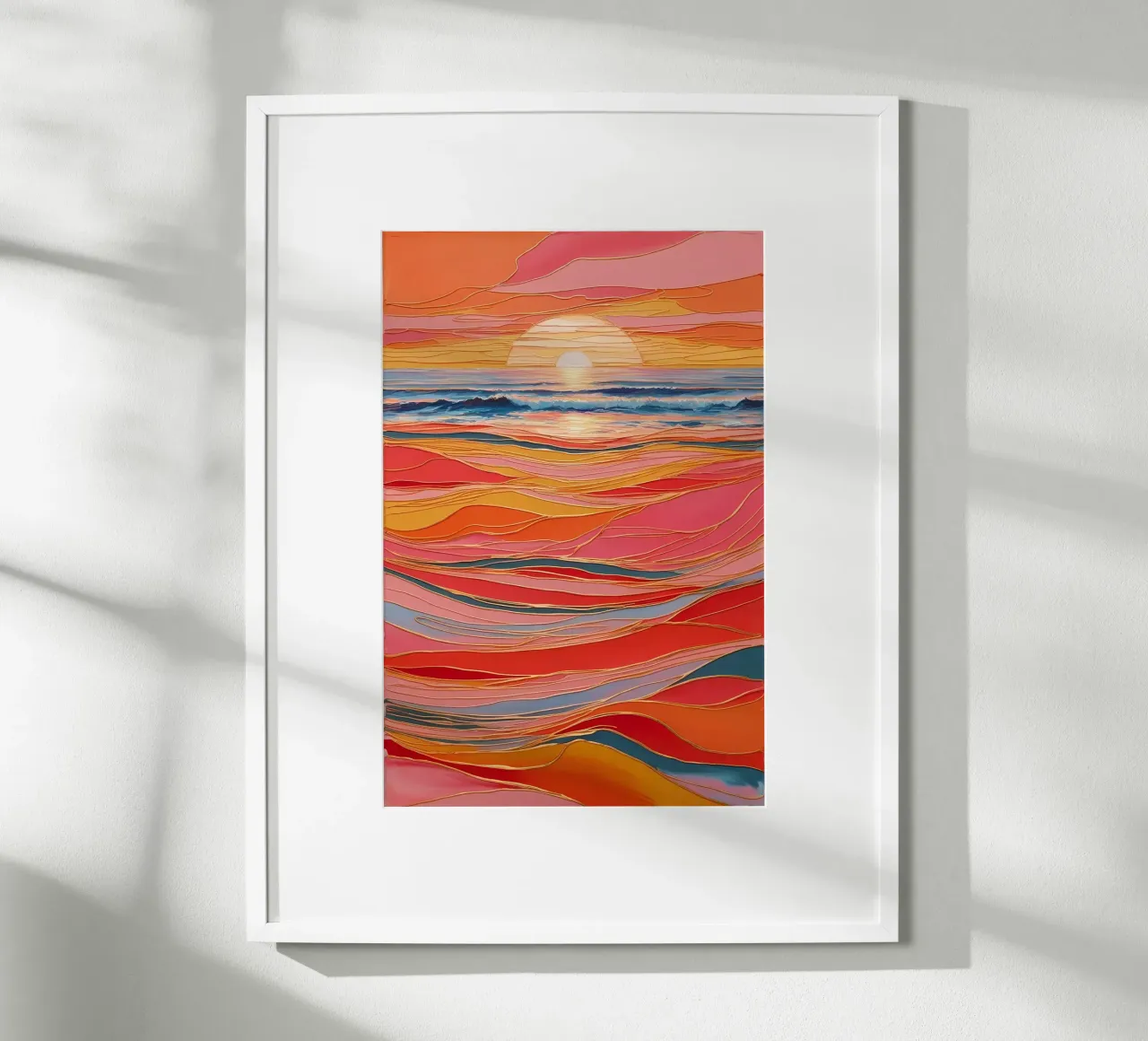 Sunset Symphony poster by Artistic-shop