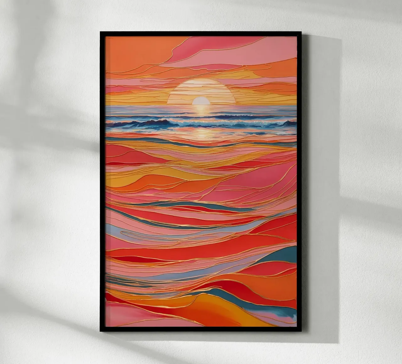 Sunset Symphony poster by Artistic-shop