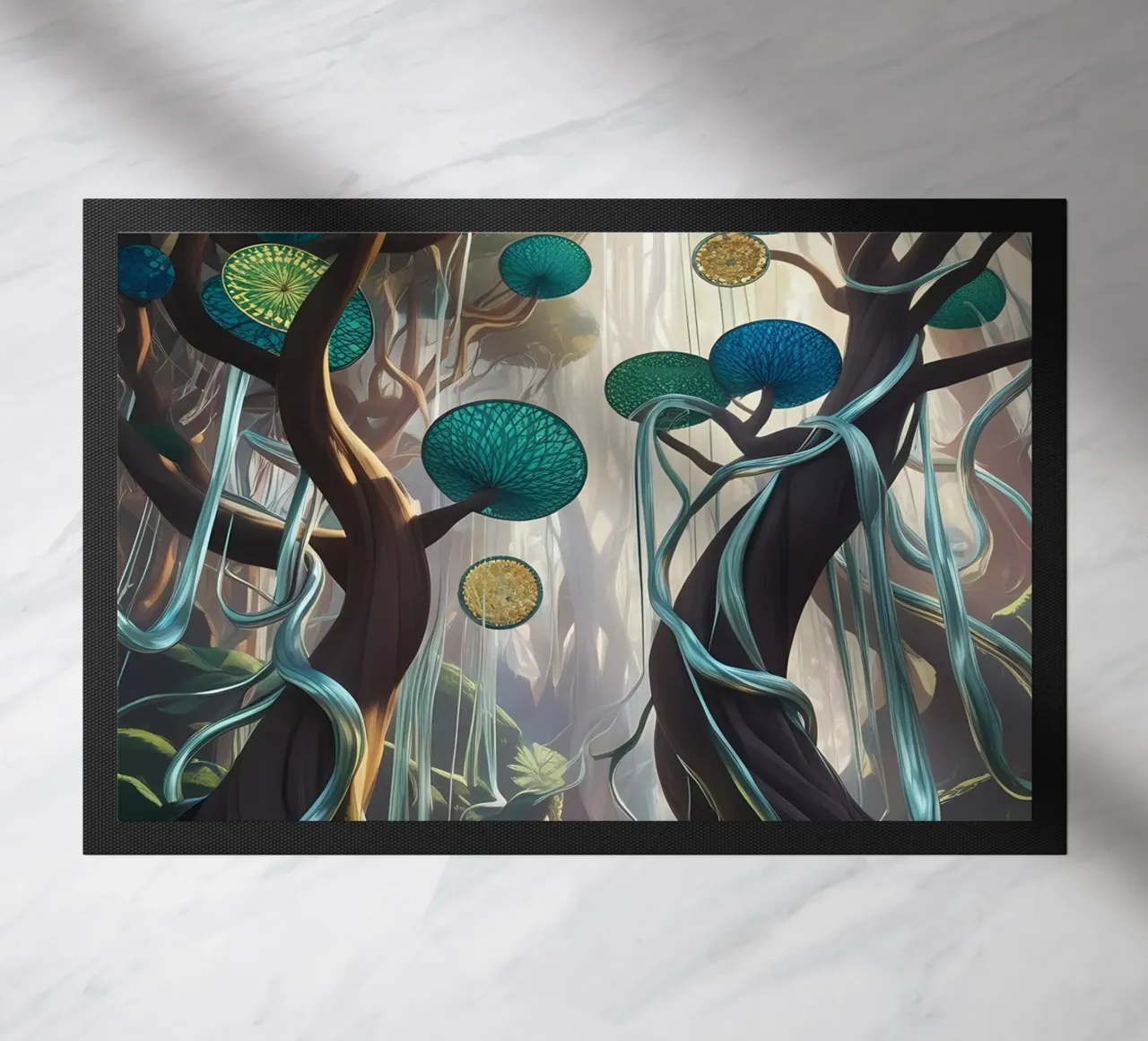 Enchanted Canopy doormat by Artistic-shop