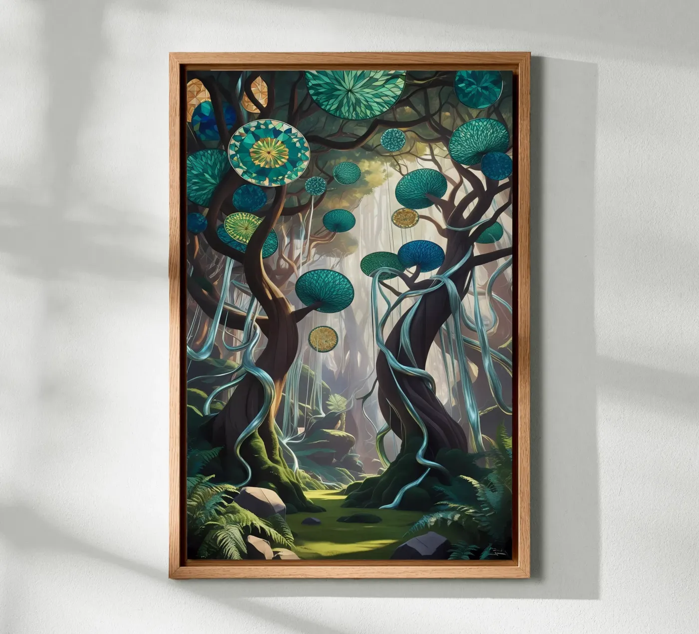 Enchanted Canopy canvas by Artistic-shop