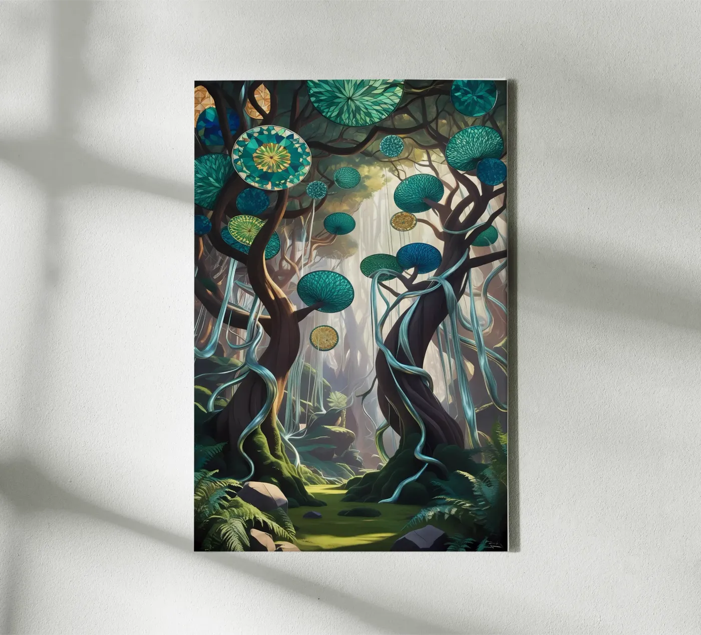 Enchanted Canopy canvas by Artistic-shop